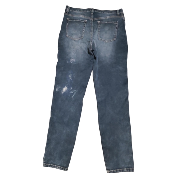 GLORIA VANDERBILT distresses jeans 12 - Picture 2 of 7